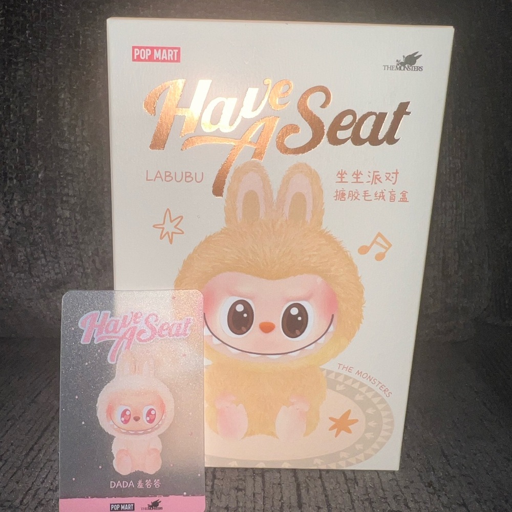 Have a seat DADA labubu